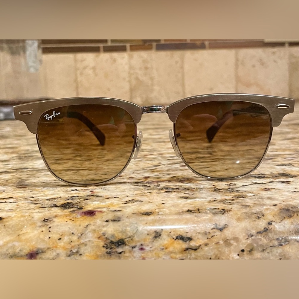 Ray-Ban RB3507 Clubmaster Aluminum Sunglasses